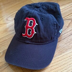 Boston Red Sox Youth Navy Baseball Cap with Red 'B' Logo Size Youth (New Era)